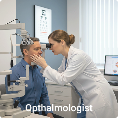 Opthalmologist
